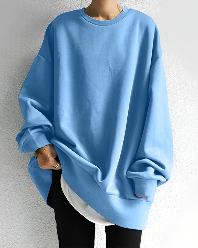 Zarabelle | Oversized Sweater – Crew neck Sweatshirts