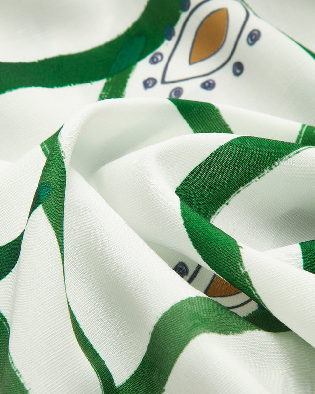 Bella | Relaxed Fit Printed Drawstring Short Set