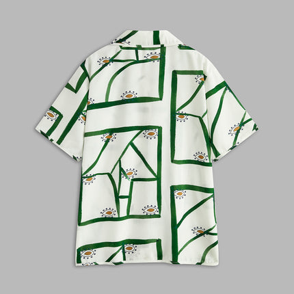 Bella | Relaxed Fit Printed Drawstring Short Set