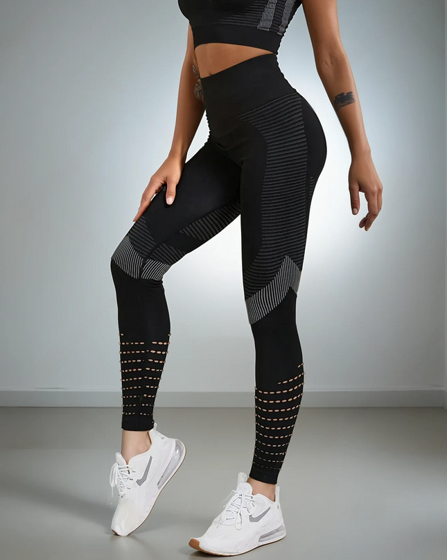 Aura | Seamless Leggings for Women – Athletic Fit - Black