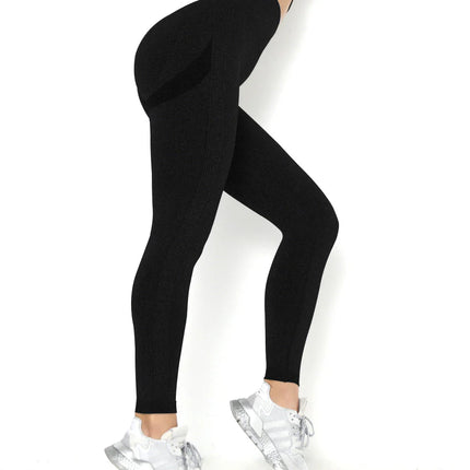 Apex | Seamless Leggings – Classic Power with Sculpting Confidence - Black