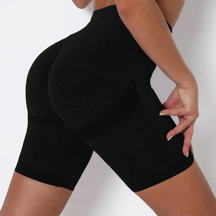 Apex | Seamless Shorts for Women – Sleek Support - Classic Black