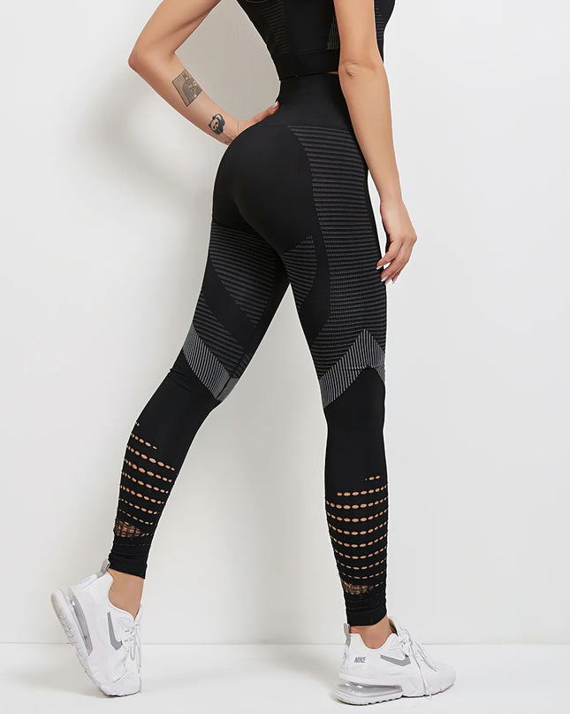 Aura | Seamless Leggings for Women – Athletic Fit - Black