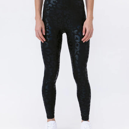 Lume | Leggings for Women with Metallic Leopard Print