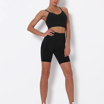 Apex | Seamless Shorts for Women – Sleek Support - Classic Black