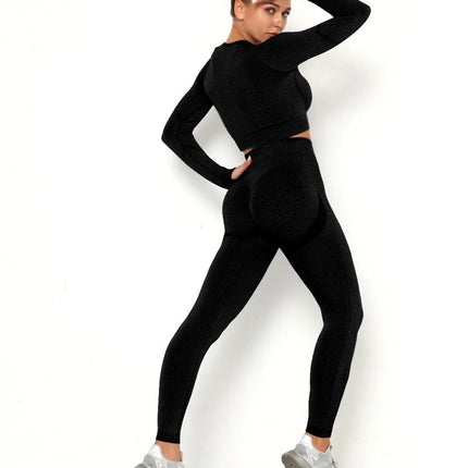 Apex | Seamless Leggings – Classic Power with Sculpting Confidence - Black
