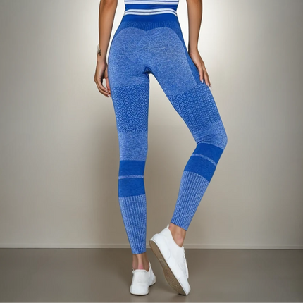 Horizon | Active Leggings for Women – Seamless Comfort - Blue Azure
