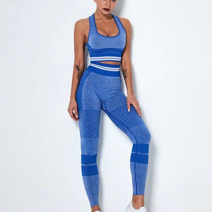 Horizon | Active Leggings for Women – Seamless Comfort - Blue Azure