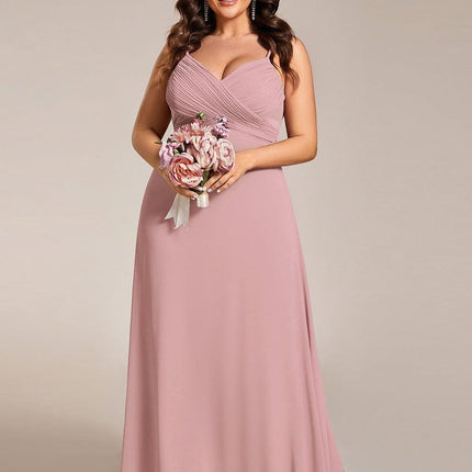Brinley | Draped Back Sweetheart Floor-Length Bridesmaid Dress