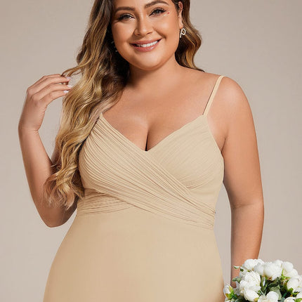 Brinley | Draped Back Sweetheart Floor-Length Bridesmaid Dress