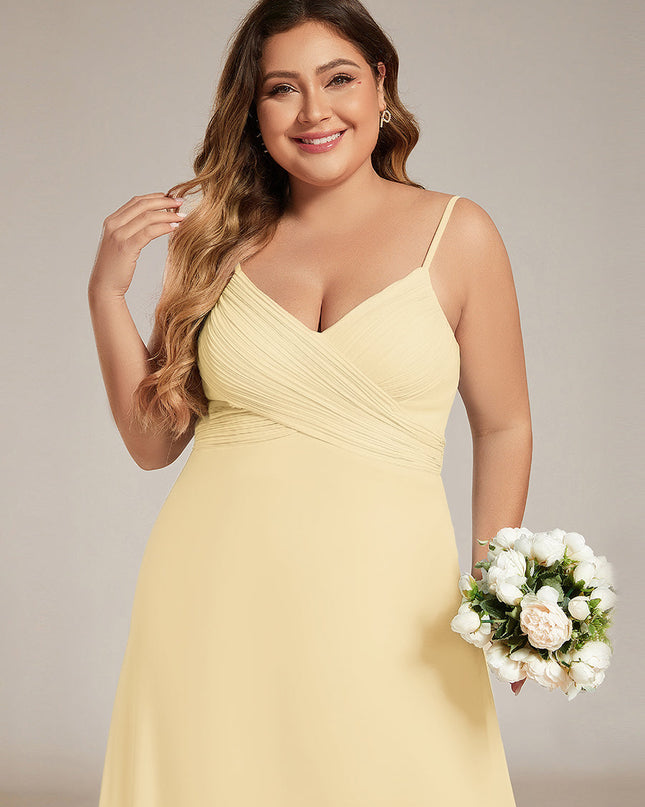 Brinley | Draped Back Sweetheart Floor-Length Bridesmaid Dress