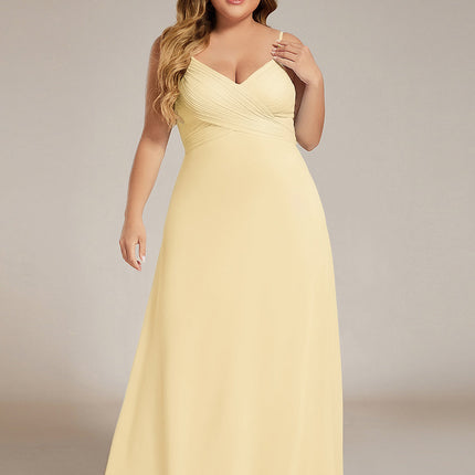 Brinley | Draped Back Sweetheart Floor-Length Bridesmaid Dress
