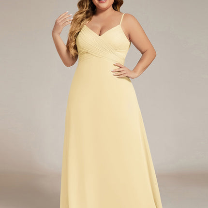 Brinley | Draped Back Sweetheart Floor-Length Bridesmaid Dress