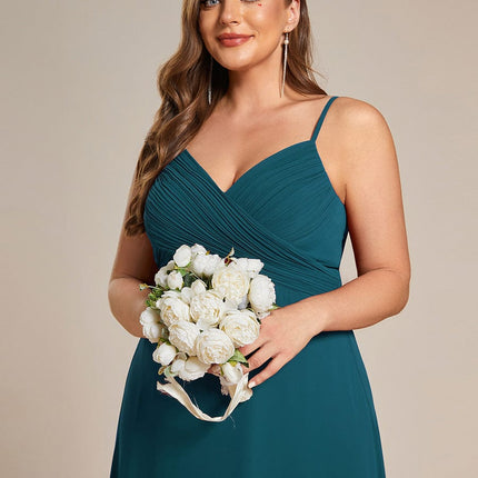 Brinley | Draped Back Sweetheart Floor-Length Bridesmaid Dress