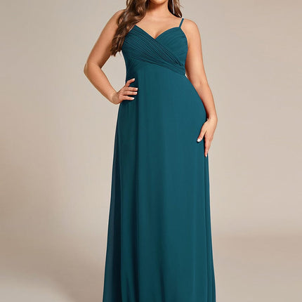 Brinley | Draped Back Sweetheart Floor-Length Bridesmaid Dress