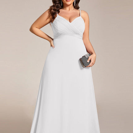 Brinley | Draped Back Sweetheart Floor-Length Bridesmaid Dress