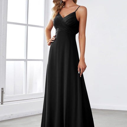Brinley | Draped Back Sweetheart Floor-Length Bridesmaid Dress