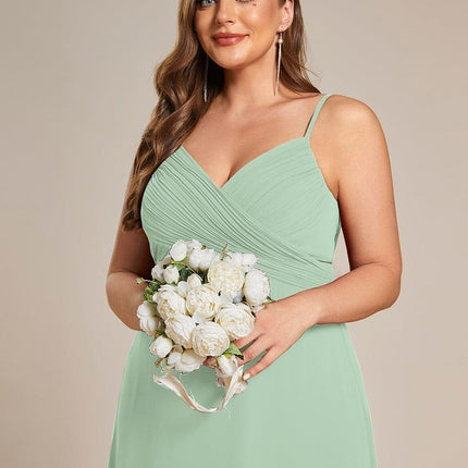 Brinley | Draped Back Sweetheart Floor-Length Bridesmaid Dress