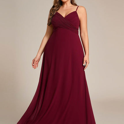 Brinley | Draped Back Sweetheart Floor-Length Bridesmaid Dress