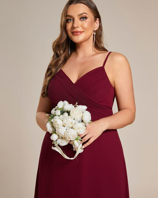 Brinley | Draped Back Sweetheart Floor-Length Bridesmaid Dress