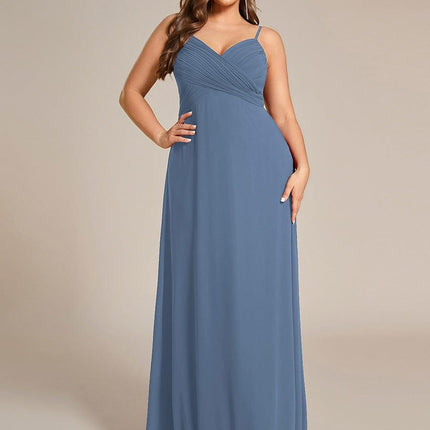 Brinley | Draped Back Sweetheart Floor-Length Bridesmaid Dress