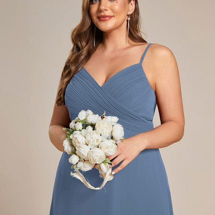 Brinley | Draped Back Sweetheart Floor-Length Bridesmaid Dress