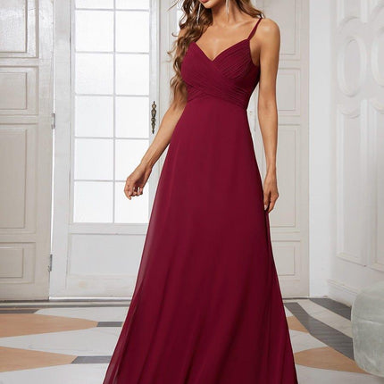Brinley | Draped Back Sweetheart Floor-Length Bridesmaid Dress