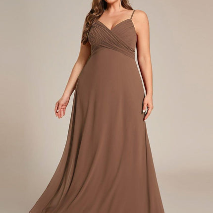 Brinley | Draped Back Sweetheart Floor-Length Bridesmaid Dress