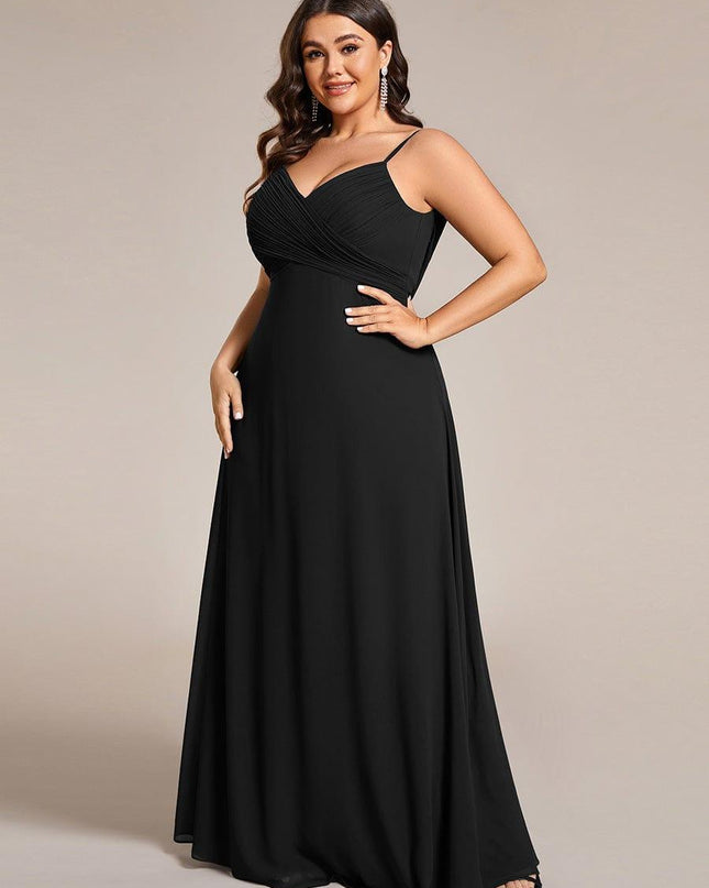 Brinley | Draped Back Sweetheart Floor-Length Bridesmaid Dress