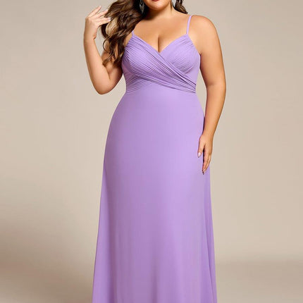Brinley | Draped Back Sweetheart Floor-Length Bridesmaid Dress