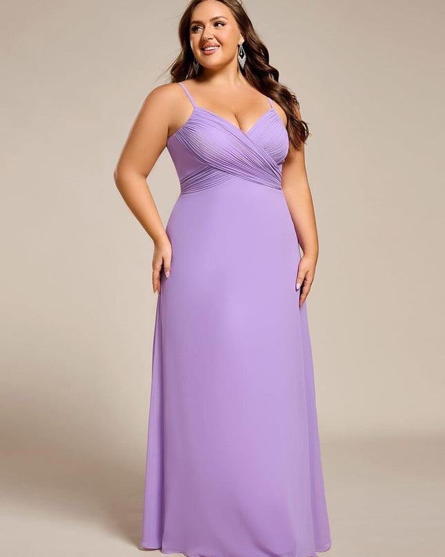 Brinley | Draped Back Sweetheart Floor-Length Bridesmaid Dress