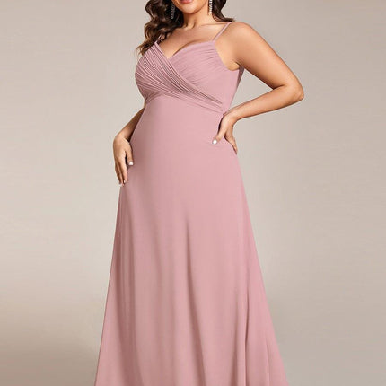 Brinley | Draped Back Sweetheart Floor-Length Bridesmaid Dress