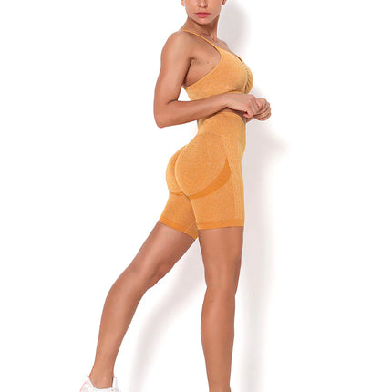 Apex | Seamless Shorts for Women – Natural Performance - Burly Wood