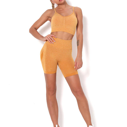 Apex | Seamless Shorts for Women – Natural Performance - Burly Wood