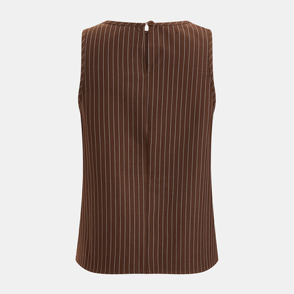 Capri | Tailored Pinstripe Sleeveless Co Ord Set Women