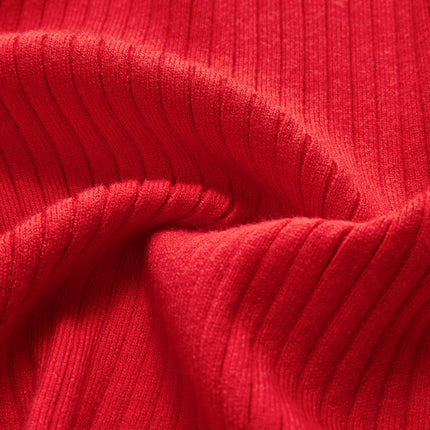 Clarissa | Fitted Ruffled Trim Button-Front Long Sleeve Cardigan