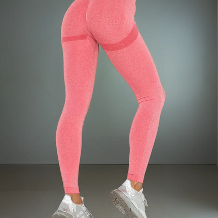 Apex | Seamless Leggings – Vibrant Comfort with Sculpting Style - Light Coral