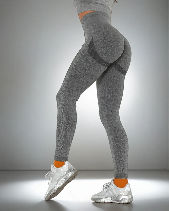 Apex | Seamless Leggings – Sleek Support with Everyday Comfort - Dim Gray