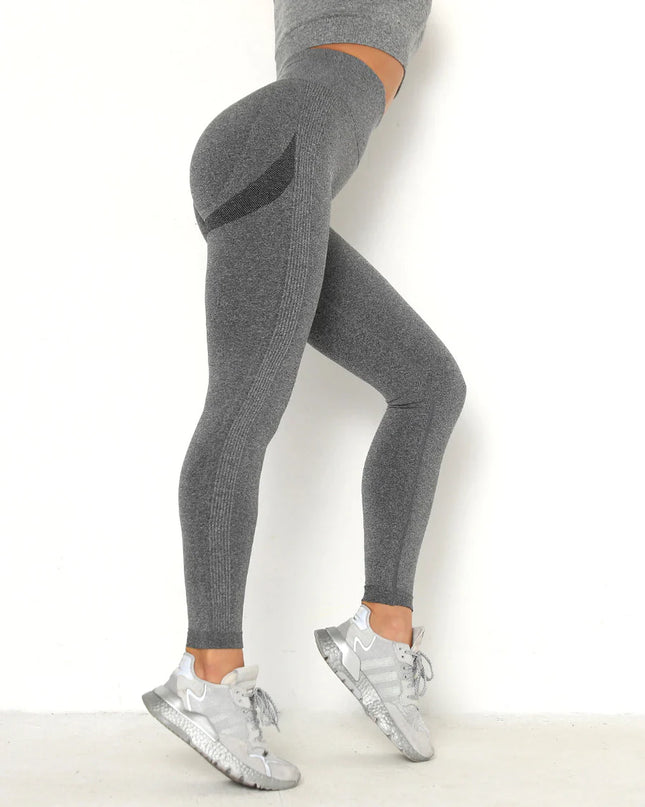 Apex | Seamless Leggings – Sleek Support with Everyday Comfort - Dim Gray
