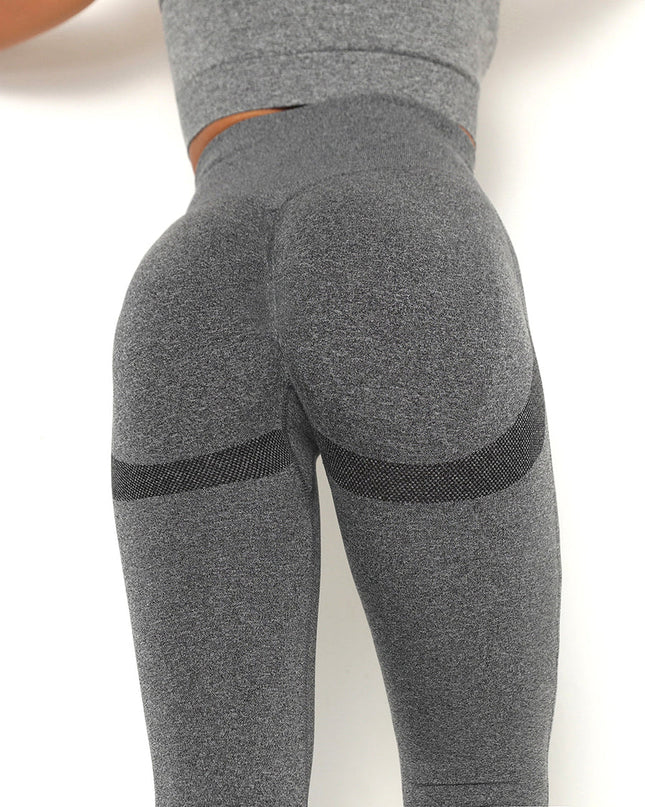 Apex | Seamless Leggings – Sleek Support with Everyday Comfort - Dim Gray
