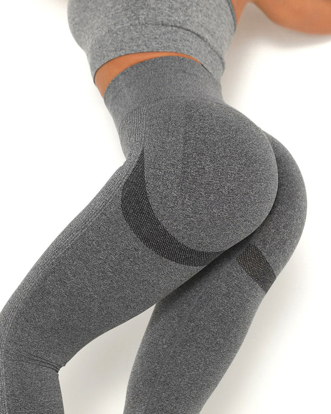 Apex | Seamless Leggings – Sleek Support with Everyday Comfort - Dim Gray