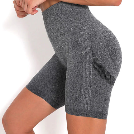 Apex | Seamless Shorts for Women – Sleek Performance in Dim Gray