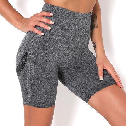 Apex | Seamless Shorts for Women – Sleek Performance in Dim Gray