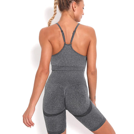 Apex | Seamless Shorts for Women – Sleek Performance in Dim Gray