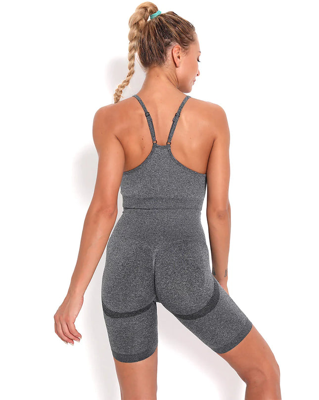 Apex | Seamless Shorts for Women – Sleek Performance in Dim Gray