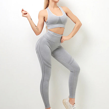 Kinetic | Seamless Sports Bra – Effortless Style & Performance - Alum Fox