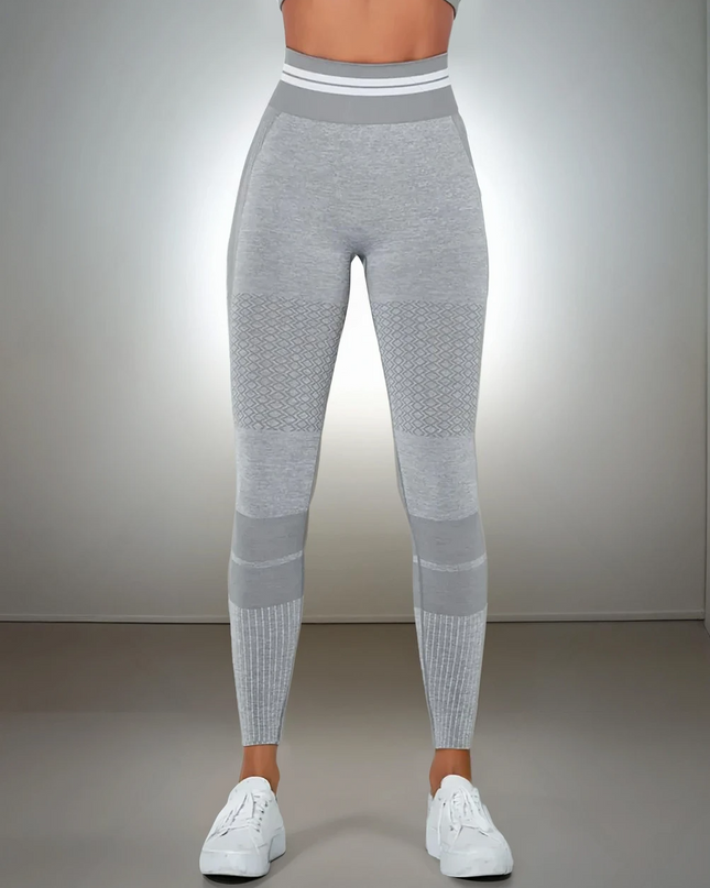 Horizon | Active Leggings for Women – Seamless Fit - Chateau Grey