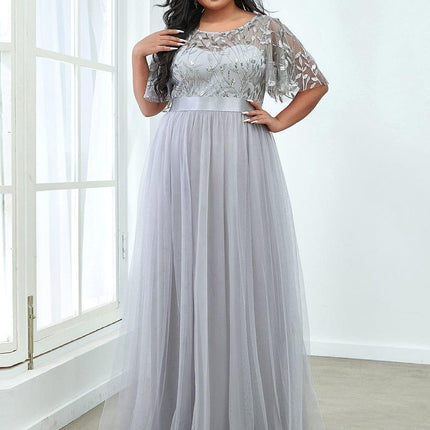 Haven | A-Line Ruffle Sleeve Wedding Guest Dress