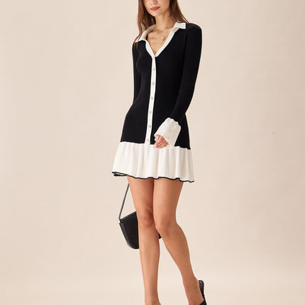 Imogen | Relaxed Fit Bell Sleeve Mini Dress