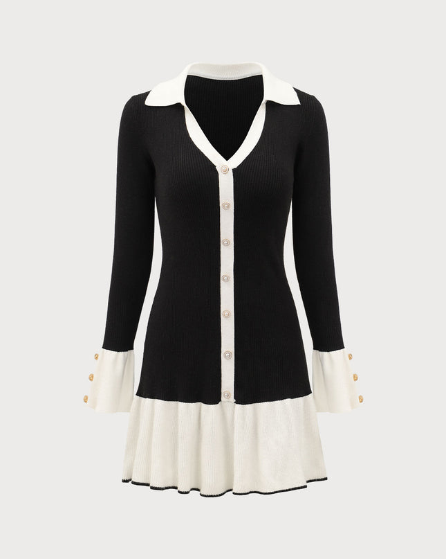 Imogen | Relaxed Fit Bell Sleeve Mini Dress